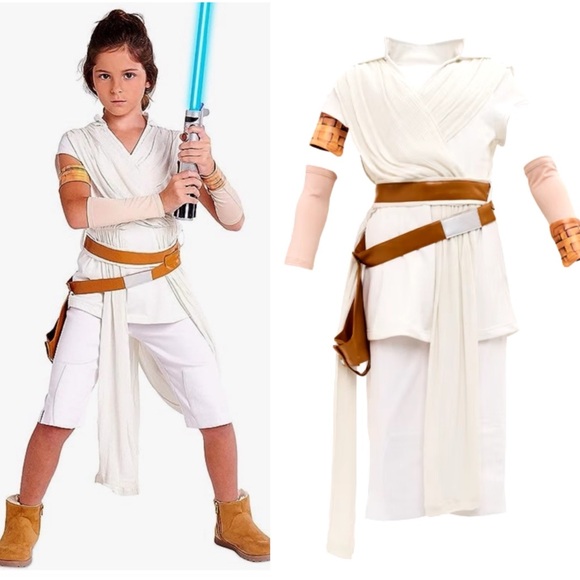 Disney Other - Authentic Disney Store Costume -Rey StarWars size 5/6